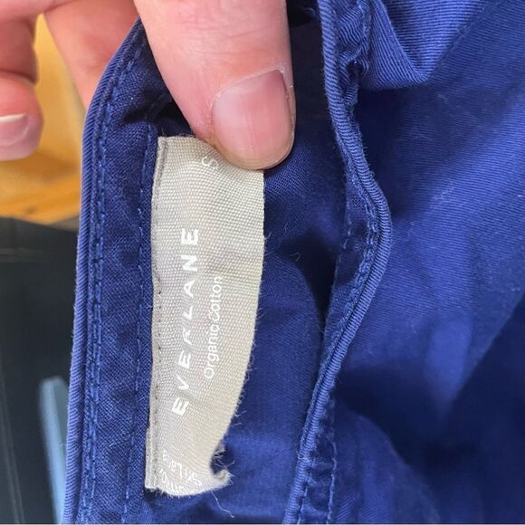 Everlane The Bubble Top Cropped Organic Cotton Top - Picture 9 of 10